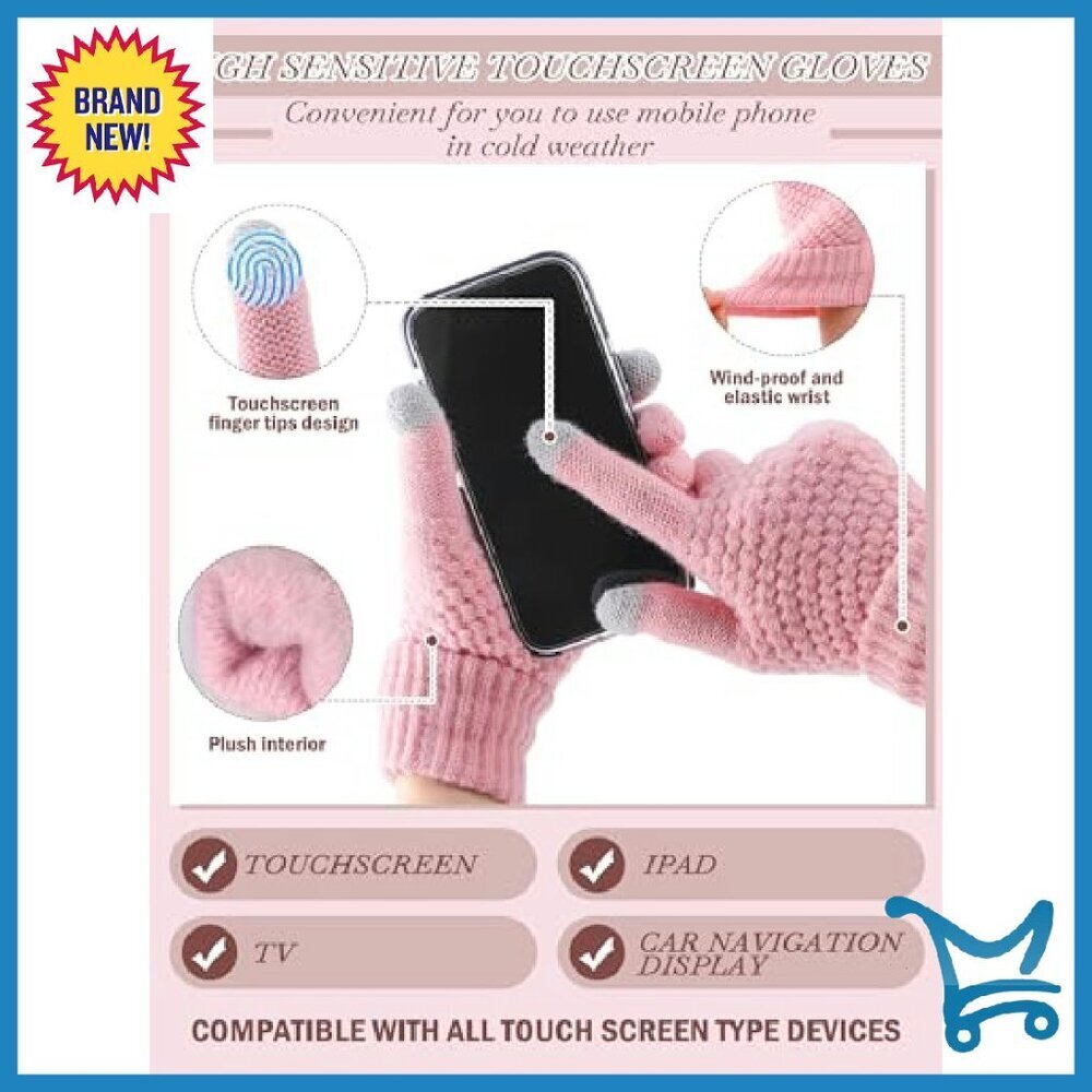Heated Scarf Set with Touchscreen Gloves & Thermal Socks Gift Box - Picture 4 of 8